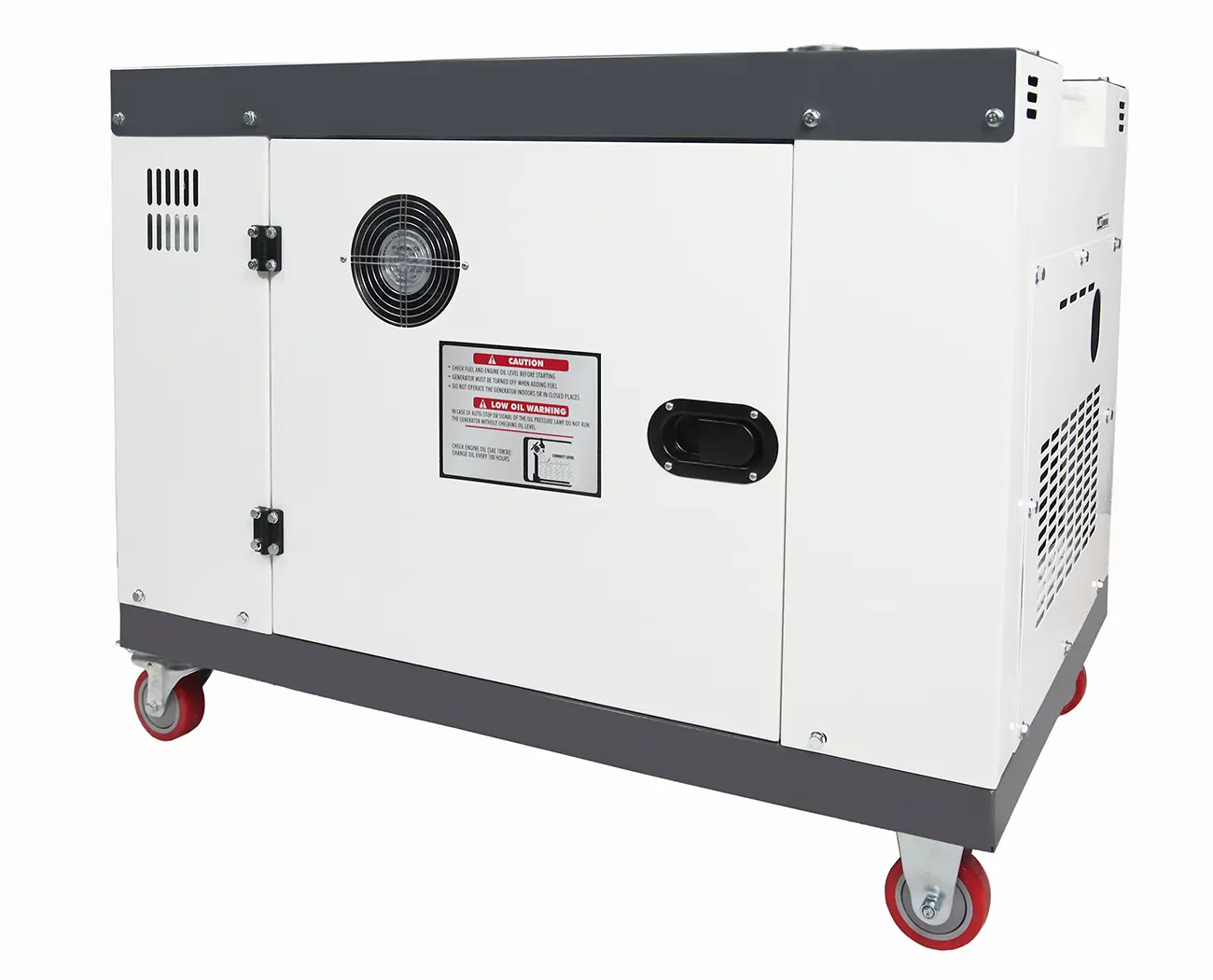 Machtmann Diesel 11000WD - ujęcie detali silnika OHV