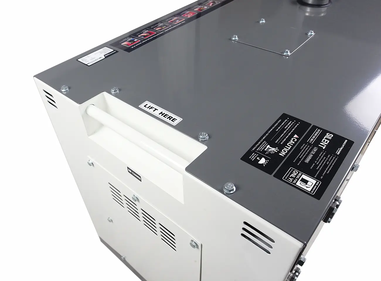 Machtmann MN11000WD-ATS - kurek wlewu paliwa i zabezpieczenia