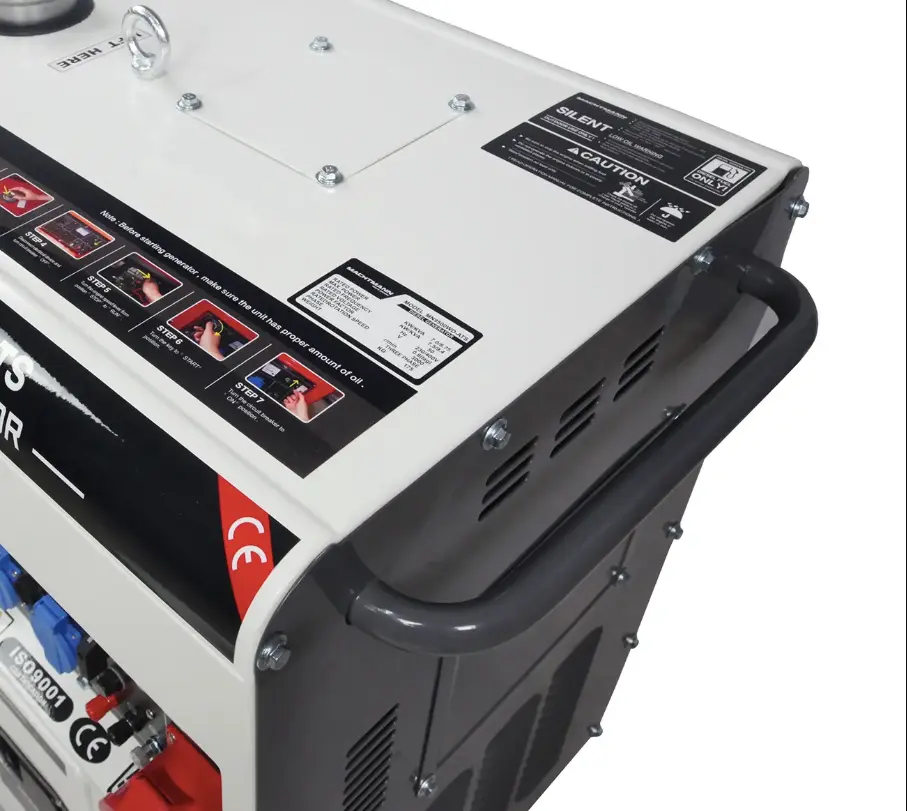 Machtmann MN9500WD-ATS - zbiornik paliwa i wskaźnik poziomu