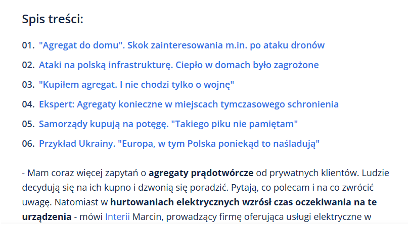 Interia Wydarzenia – Wyprzedają się na pniu