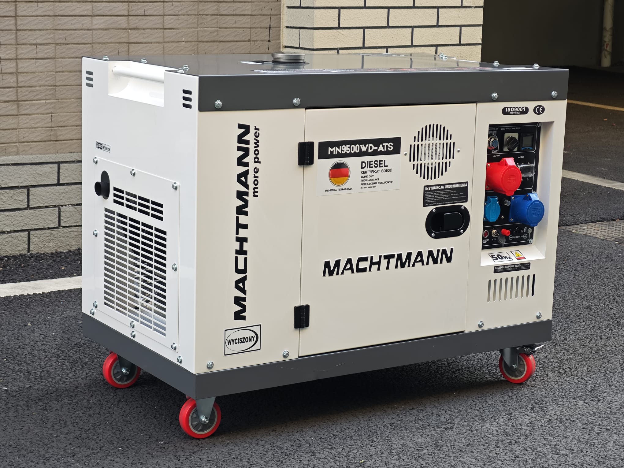 Machtmann Diesel 7500W ATS